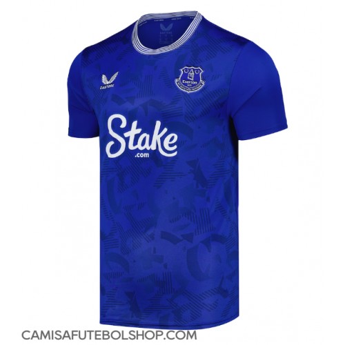 Camisa de time de futebol Everton Replicas 1º Equipamento 2024-25 Manga Curta